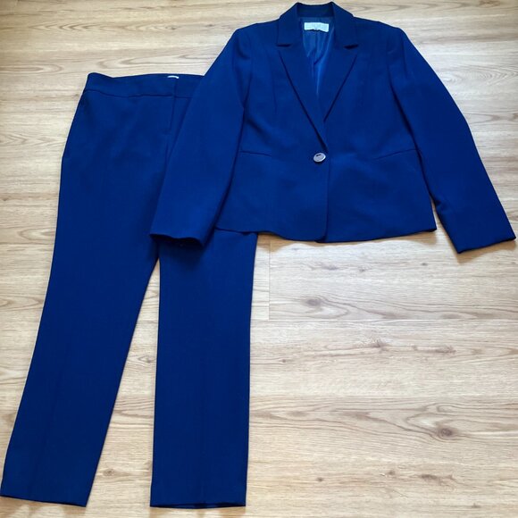 Le Suit Pant Suit Separates Size 12 Petite - Picture 2 of 2